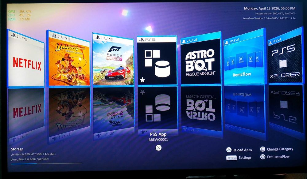 Прошитая ps5 + 10 игр