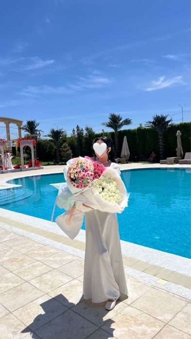 Платье белое на выпускной