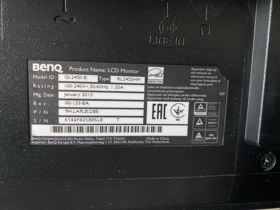 Monitor benq 24inch