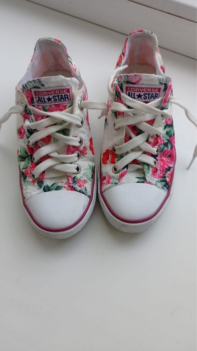 Converse kids на девочку кеды