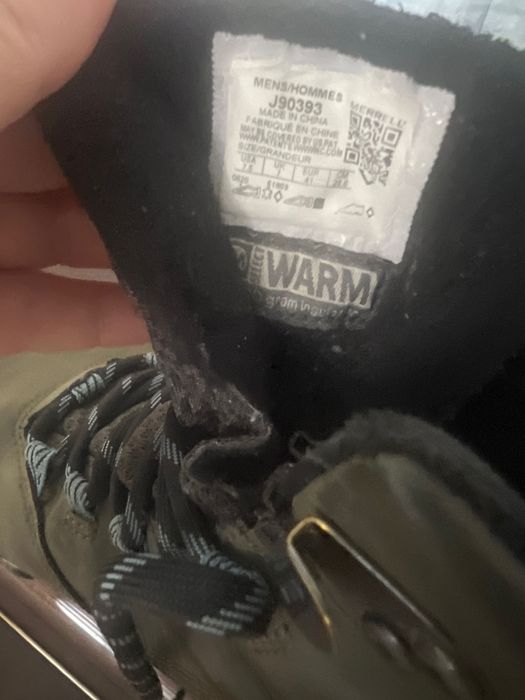 Ботинки зимние мужсаие 41