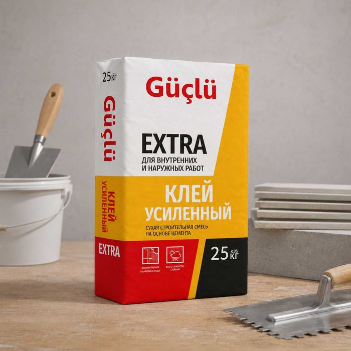 Плиточный клей усиленный экстра
