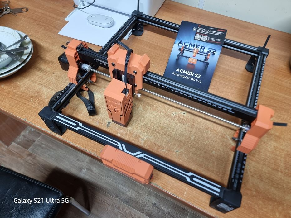 ACMER S2 Выжигатель и гравировщик по любому материалу!  Новый
