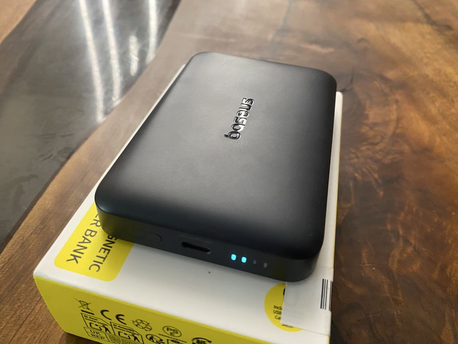 Power Bank  Baseus EnerFill FM12 Qi2 Magnetic  външна батерия