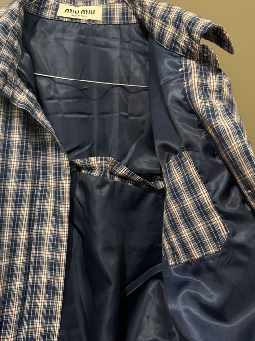 Дамско яке риза miu miu