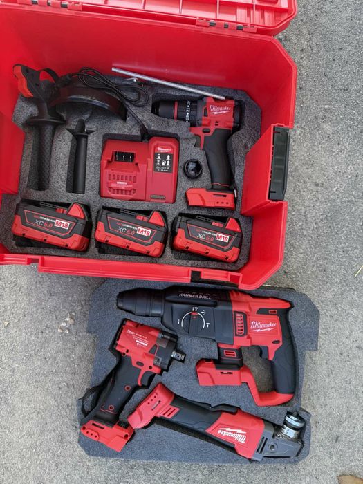 Комплект Milwaukee M18 4 Инструмента