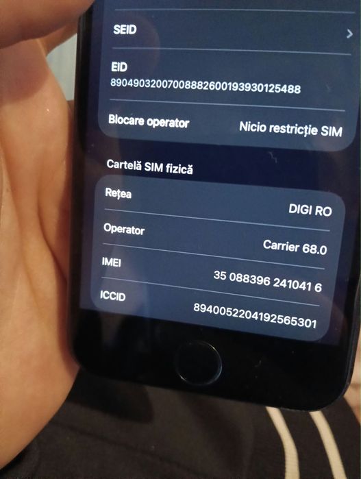 vand iphone se 2020 stare impecabila mai multe detali la tel 0752364336
