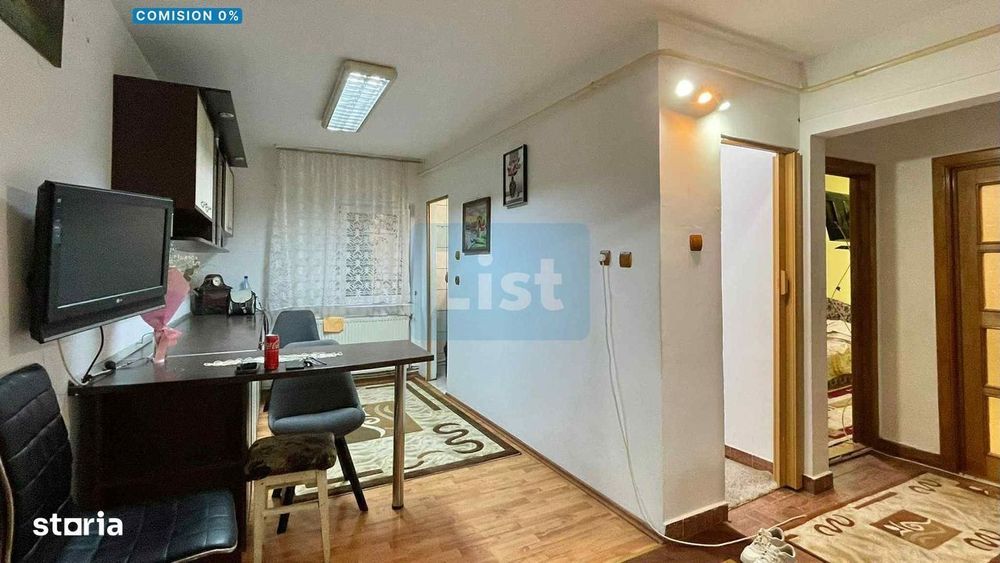 Apartament et.1 3 camere decomandat si 3 balcoane pe Timisorii