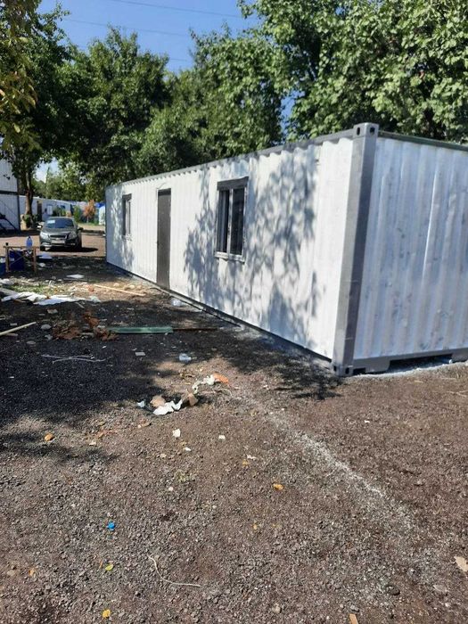 Контейнердан Остановка (бекат), бытовка ишчилар учун ва бошка бинолар