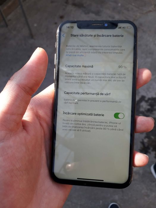 Vand iphone xs gold in stare buna