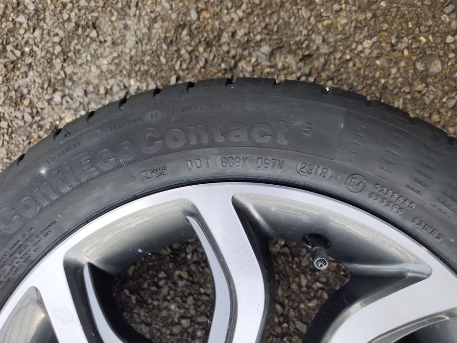 185/55/15" 4бр Continental eco contact 5,dot3818,7mm