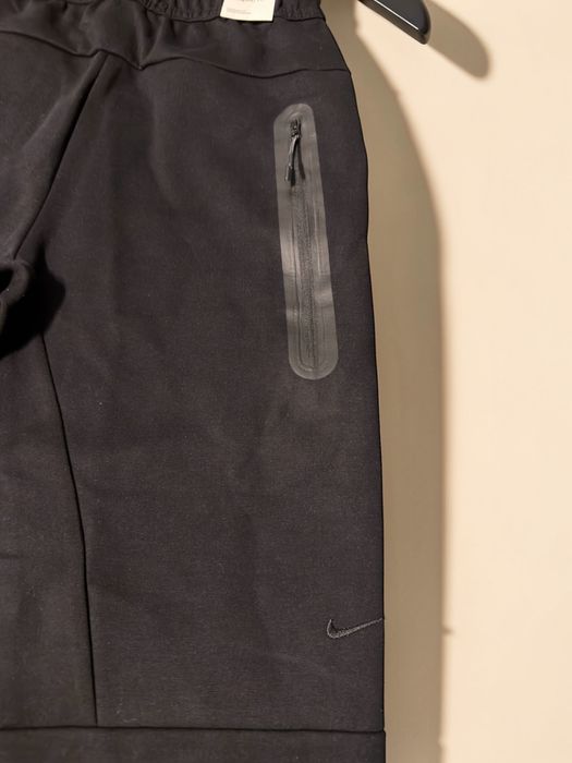 Nike Tech Fleece negru set complet trening bumbac M si XL