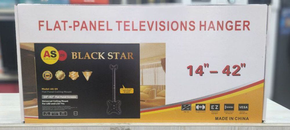 Sifatli va mustahkam KRANShTEYNLAR | 32"–90" TV uchun