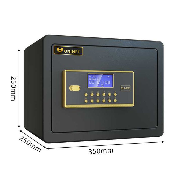 Сейф для офиса / WiFi + Barmoq izi / Kod + ключ / Надёжная защита