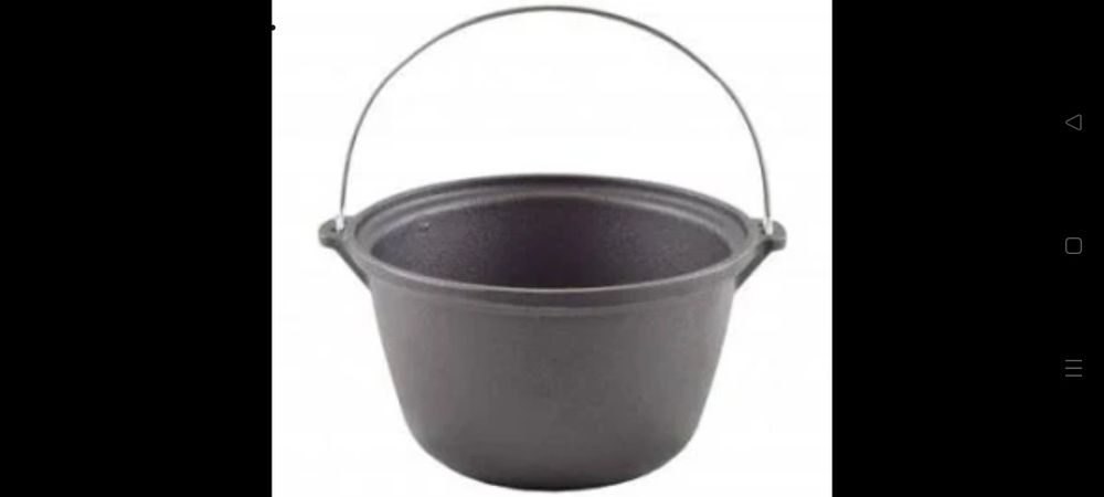 Ceaun fontă pură 3L , 4, L 5L