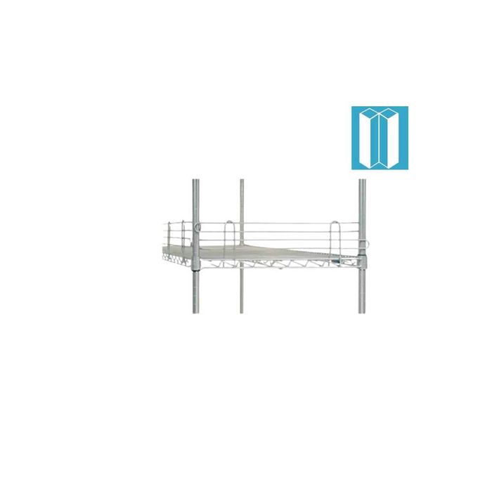 Ограничител/ борд за стелаж сглобяем SL-18