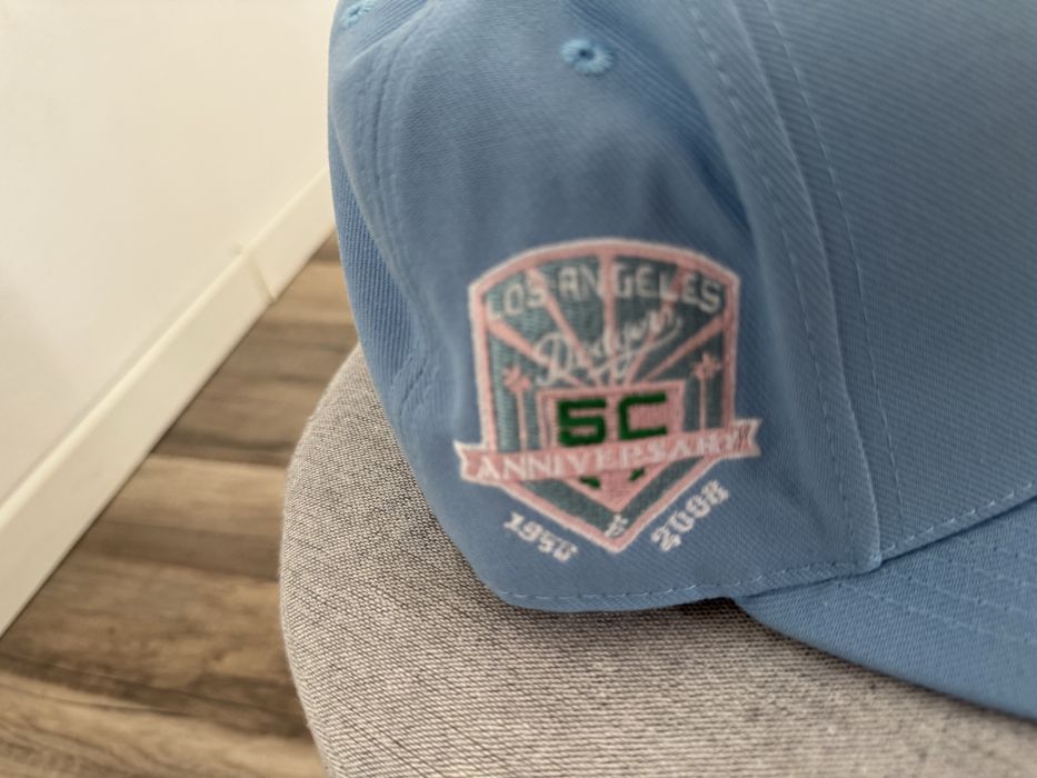 Sapca New Era LA Dodgers(baby blue)