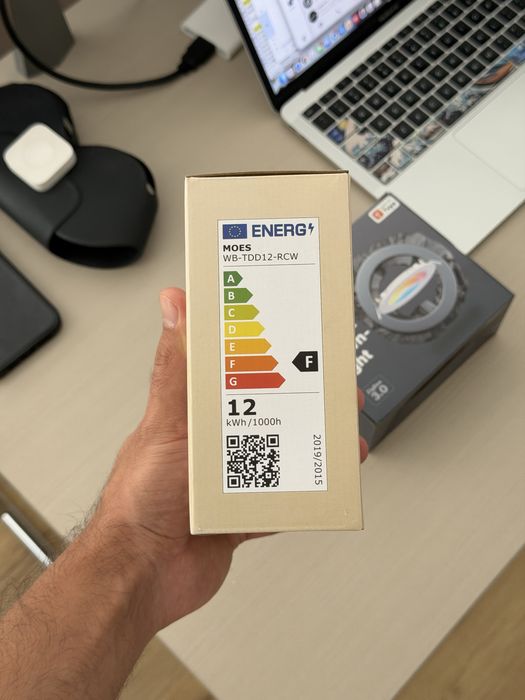 Умный встраиваемый светильник Moes RGB (Wi-Fi / Zigbee)