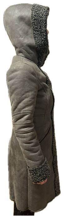 Palton verde de dama, Khujo Aloka, marime S