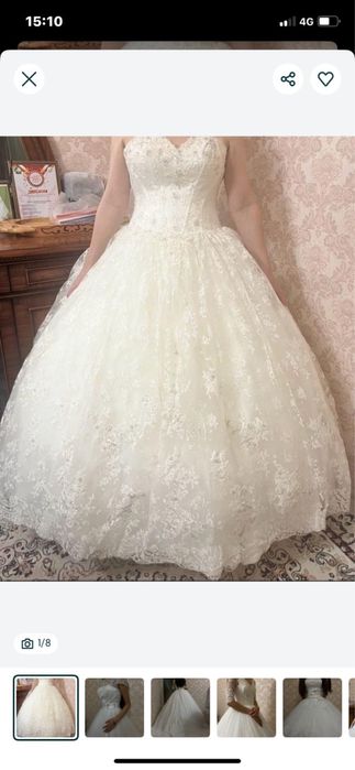 Свадебное платье новое