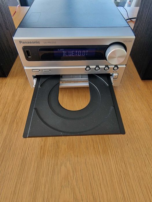 Sistem Audio Panasonic SC-PM250ECS, 20W, USB, Bluetooth, Radio, CD