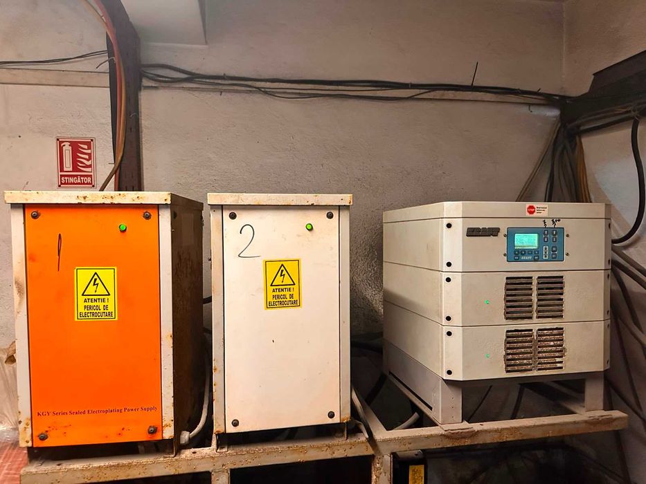 Vand linie de zincare electrolitica lungime 2500 mm
