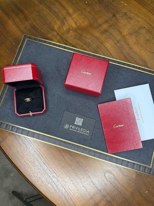NEW Кольцо Cartier Trinity small model