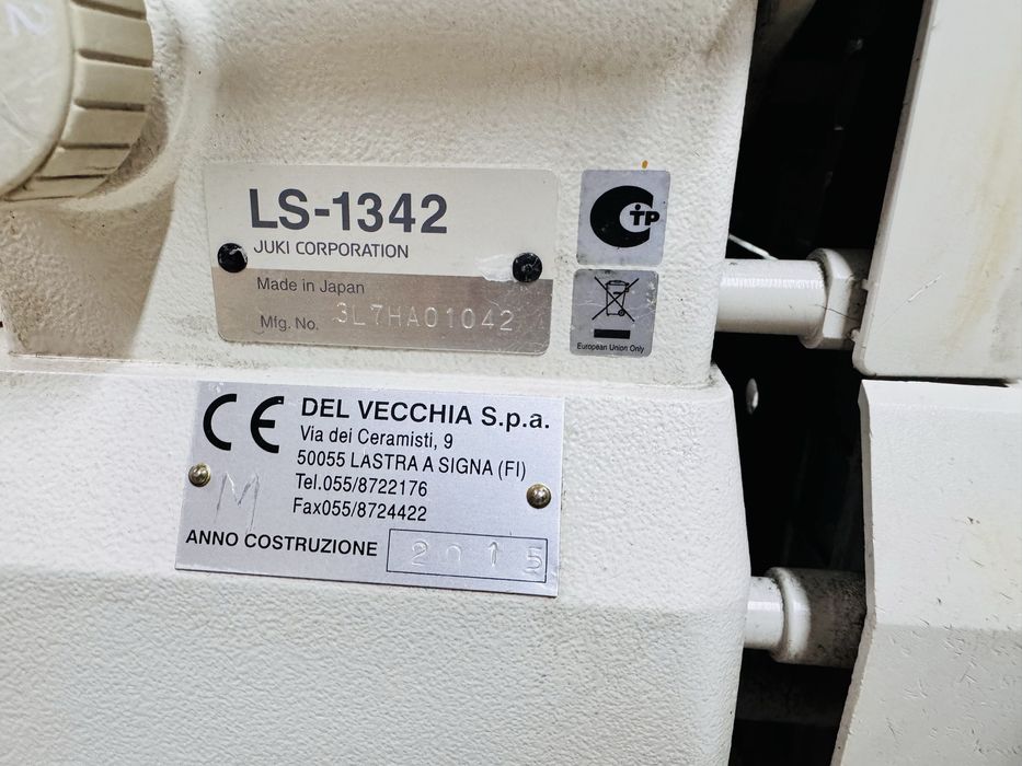 Masina de cusut triplu tr Juki LS 1342 cu brat gros grafiar mare