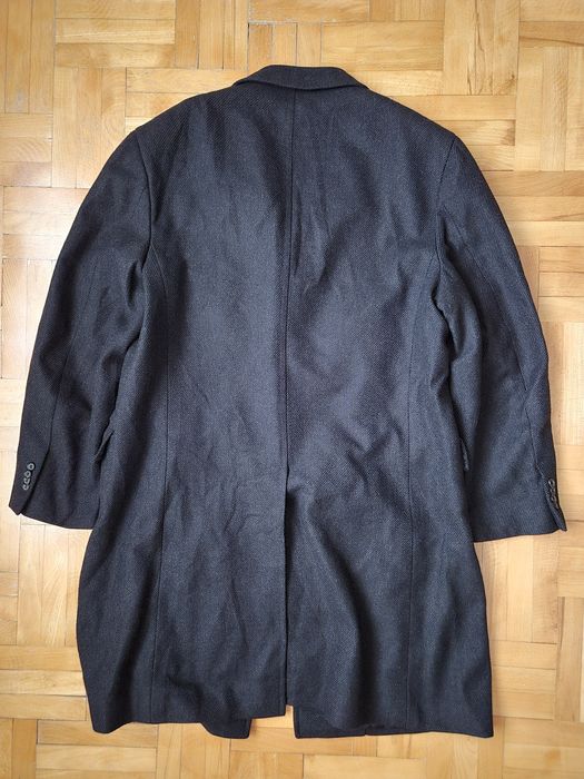 Palton Lux R. Caruso, Lână Cașmir, Fabricat În Italia, Bărbați - 54