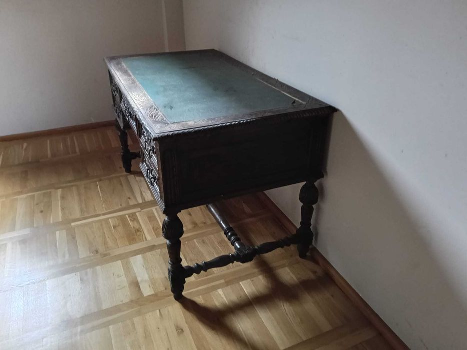 Birou vechi din lemn de cires