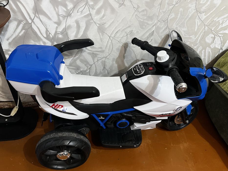 Детский элеткрический мотоцикл машина