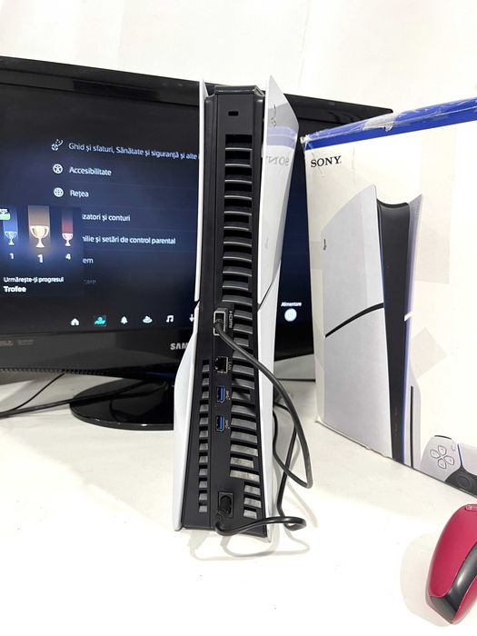 consolă Sony PS5 Slim Disc 1TB  + joc FC2025 garantie 6 luni