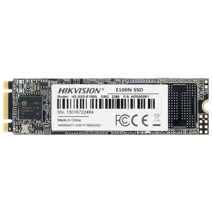 128 ГБ M.2 SATA накопитель Hikvision E100N