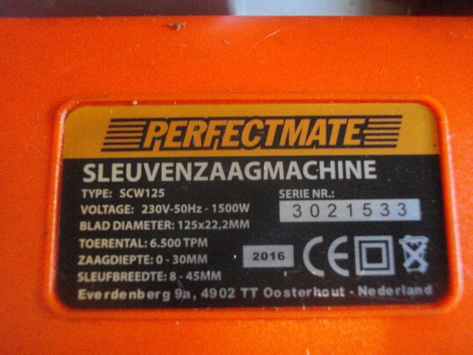 Профи Каналокопка Фреза Копаене на канали ф125мм/1500W NL Perfectmate