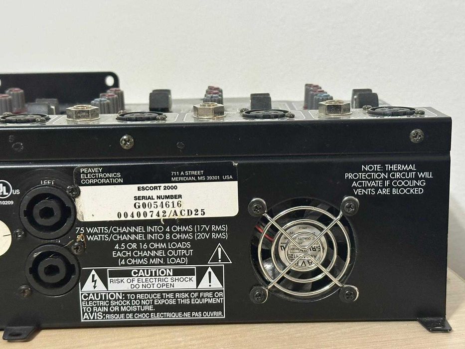 Mixer amplificat Peavey Escort 2000 150W 5 canale profesional