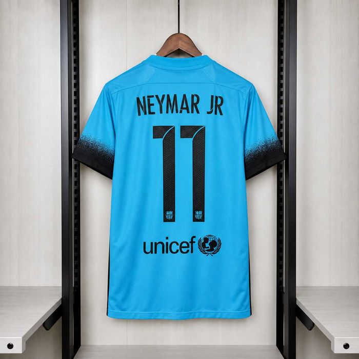 Tricou Barcelona 15/16 Third Kit Retro - Neymar Jr. 10 Fan Version