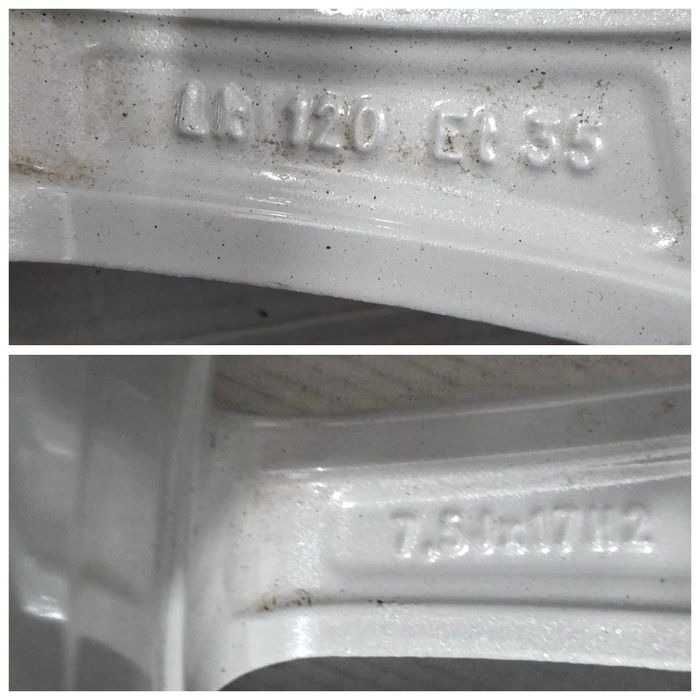 Jante 17 BMW F30 F31 E90 E91 X1 X3 Mini Opel Insignia 7.5J ET35 5x120