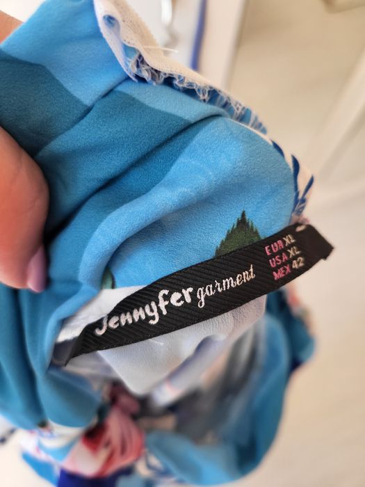 Дълга лятна рокля розово лилаво