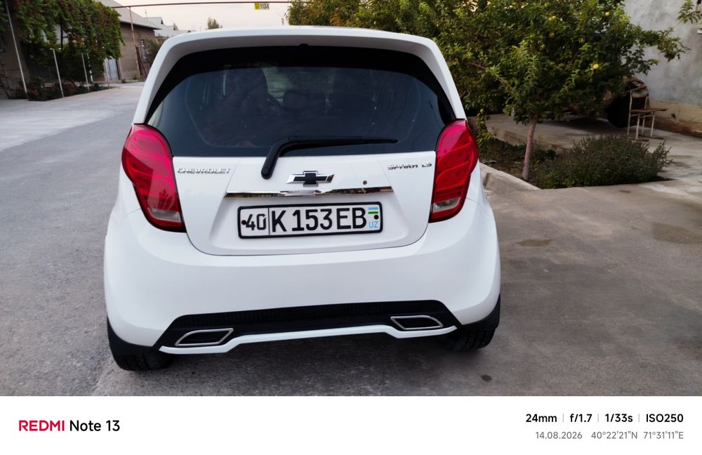 Chevrolet spark 2012