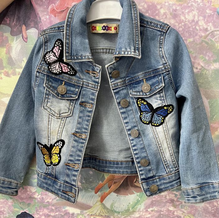 Продам джинсовку,джинсы на девочку