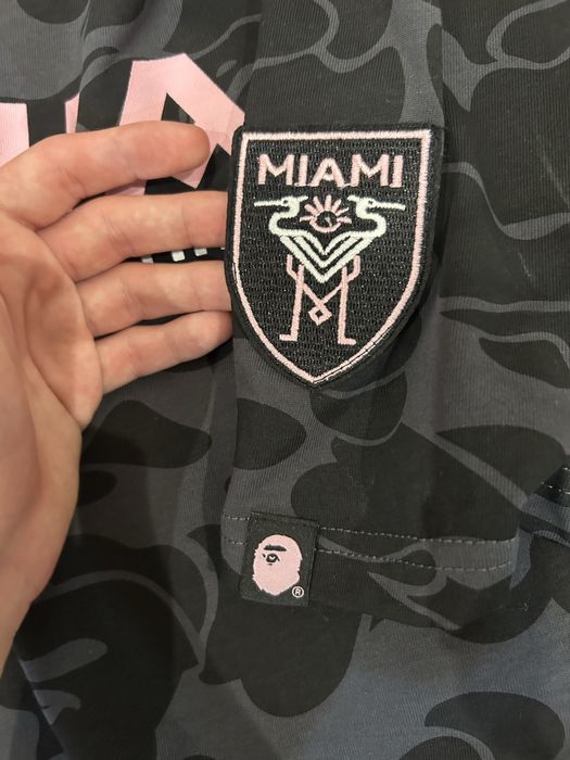 BAPE X INTER MIAMI CF тениска