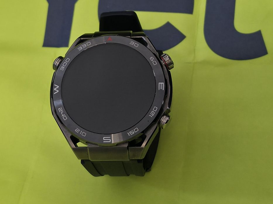 КАТО НОВ 48mm Huawei watch Ultimate Гаранция Yettel 2026 Black