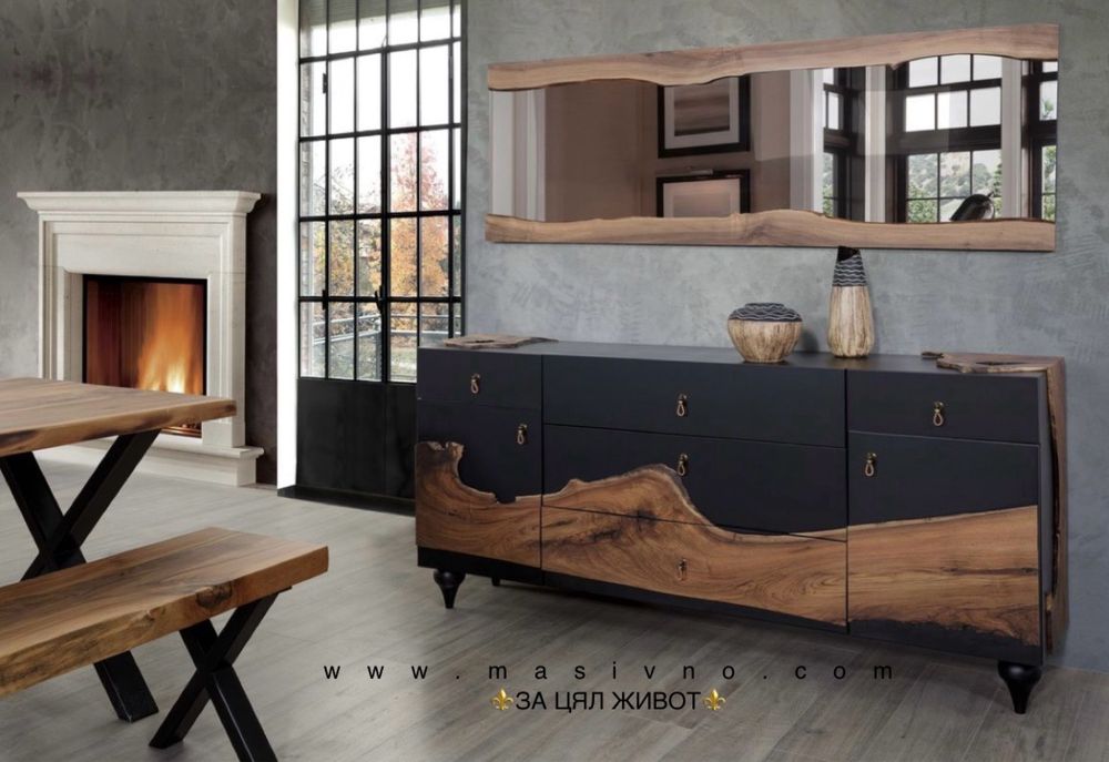 Шкаф с епоксидна смола | Комод | Скрин | Контрабюфет | Гардероб| Масив