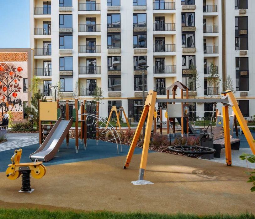 1 350 у.е./м² С КАДАСТРОМ! 2 комна 49.5 м² на Алмазаре от NRG JOMIY (K