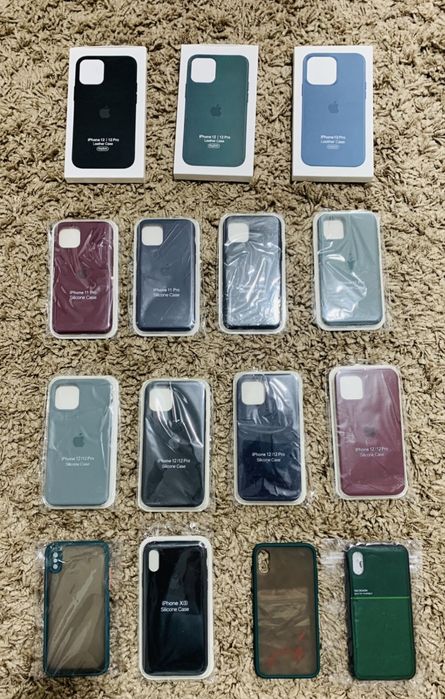 Husa Iphone X / Xs / 11 Pro / 12 Pro / 13 Pro / 14 Pro Max Leather / Silicon MagSafe