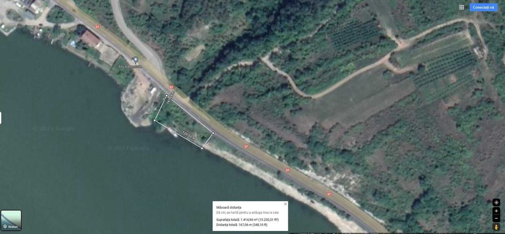 Vând teren intravilan in Svinita, iesire la dunare, utilitati