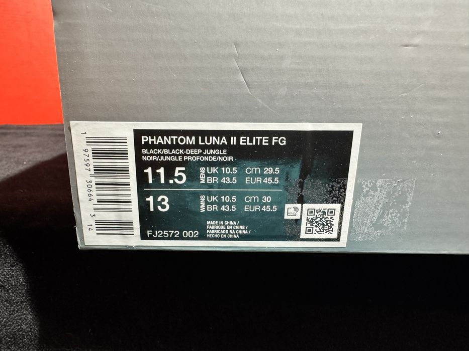 № 45.5 оригинални Nike Phantom Luna 2 Elite FG Shoemag