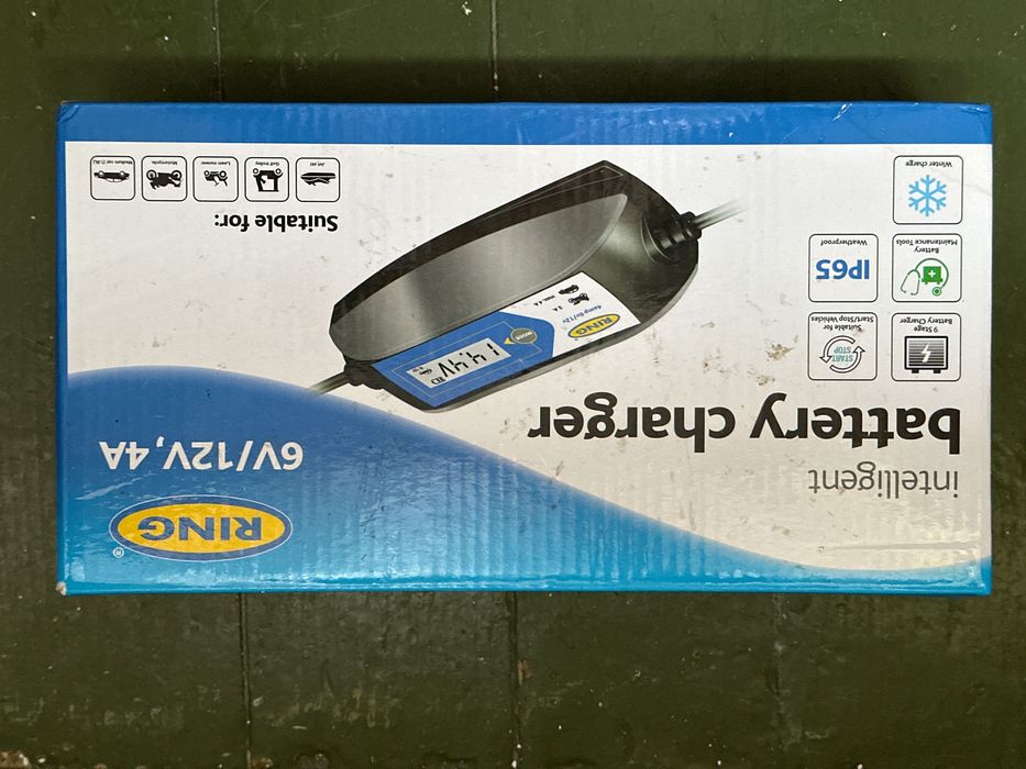 Зарядно устройство 6V/12V 4A за кола/мотор Ring RSC404 гр. София ...