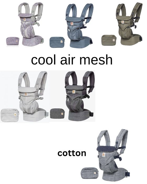Нови ергономични раници Ergobaby Omni 360 cotton /cool air mesh