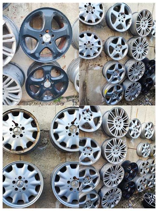 Джанти алуминиеви от Мерцедес цолове 15 и 16 17 18 и 19